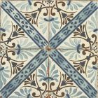 Amaya Beige Matt Patterned Porcelain Tile (200x200mm) | Go Tiles