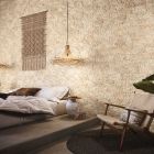 Albania Beige Textured Stone Porcelain Tile (250x125mm) | Go Tiles
