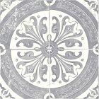 Amaya Grey Gloss Patterned Porcelain Tile (200x200mm) | Go Tiles