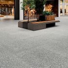 Kipling Grey Terrazzo Stone Porcelain Tile (1000x1000mm) | Go Tiles