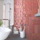 Norway Red Porcelain Brick Tile (200x65mm) | Go Tiles