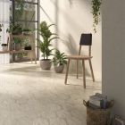 Benedict Beige Porcelain Hexagon Tile (150x130mm) | Go Tiles