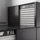 Tileasy Plastic 12mm Black Tile Trim | Tile Edging