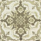 Amaya Beige Matt Patterned Porcelain Tile (200x200mm) | Go Tiles