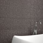 Glint Silver Textured Porcelain Tile (650x333mm) | Go Tiles