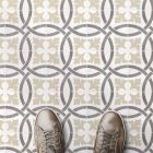 Egon Beige Patterned Porcelain Tile (185x185mm) | Go Tiles