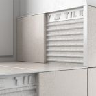 Tileasy Plastic 12mm White Tile Trim | Tile Edging