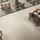 Kipling Beige Terrazzo Stone Porcelain Tile (1000x1000mm) | Go Tiles