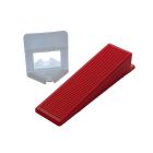 Tileasy ﻿Tile Levelling Wedges - Pack of 100 | Tile Wedges & Spacers
