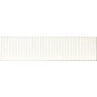 Cheri White Textured Ceramic Brick Tile (300x75mm) | Go Tiles