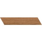 Ellington Natural Wood Effect Porcelain Chevron Tile (400x80mm) | Go Tiles