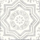 Amaya Grey Gloss Patterned Porcelain Tile (200x200mm) | Go Tiles