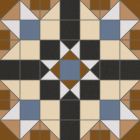 Virgo Beige Patterned Ceramic Tile (450x450mm) | Go Tiles