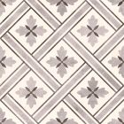 Harve Grey Patterned Porcelain Tile (330x330mm) | Go Tiles