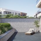 Athens Grey Textured Stone Porcelain Tile (890x320mm) | Go Tiles