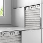 Tileasy Aluminium 12mm Chrome Tile Trim | Tile Edging