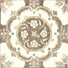 Amaya Beige Matt Patterned Porcelain Tile (200x200mm) | Go Tiles