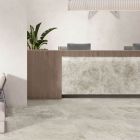 Hamburg Grey Stone Porcelain Tile (1000x1000mm) | Go Tiles