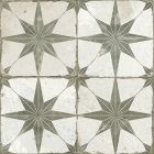 Hydra Sage Green Patterned Ceramic Tile (450x450mm) | Go Tiles
