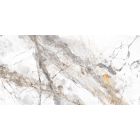 Calacatta White Multi Marble Polished Porcelain Tile (1200x600mm) | Go Tiles
