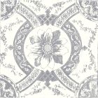 Amaya Grey Gloss Patterned Porcelain Tile (200x200mm) | Go Tiles