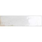 Benedict White Porcelain Brick Tile (300x75mm) | Go Tiles