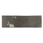 Bellever Graphite Gloss Porcelain Brick Tile (200x65mm) | Go Tiles