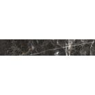 Salinger Black Marble Porcelain Plank Tile (900x150mm) | Go Tiles