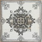 Amaya Beige Matt Patterned Porcelain Tile (200x200mm) | Go Tiles