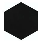 Seville Black Porcelain Hexagon Tile (250x215mm) | Go Tiles